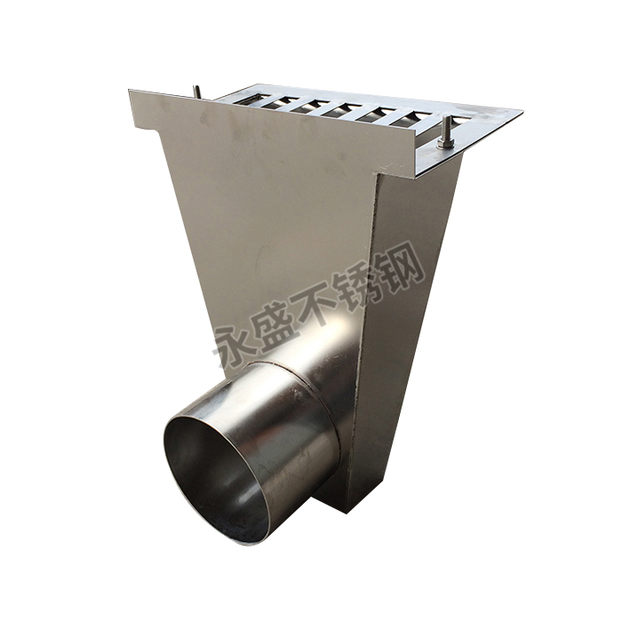 65型不锈钢侧排雨水斗