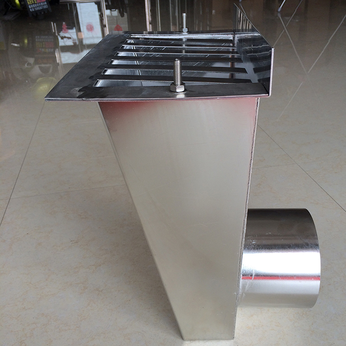 不锈钢侧排雨水斗