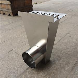 不锈钢侧排雨水斗