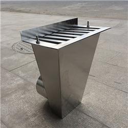 不锈钢侧排雨水斗