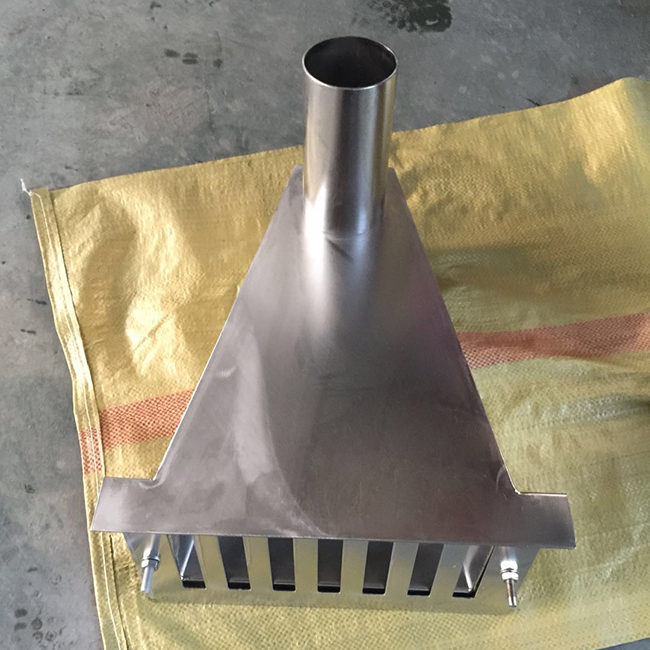 不锈钢侧排雨水斗